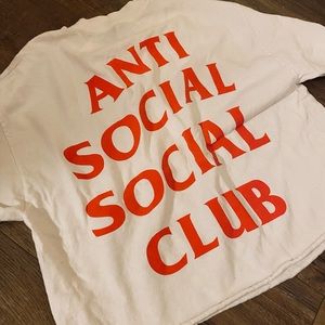 Anti Social Social Club Tokyo cropped tee